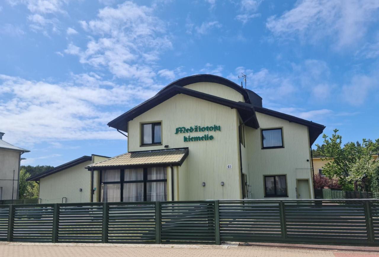 Hotel Medziotoju Kiemelis à Palanga Extérieur photo